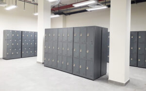 Tủ locker sắt kết hợp với khóa số 3S