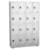 Tủ locker sắt N4 Khóa chìa - 16 ngăn 4 cột  (1940 x 1217 x 450 mm)