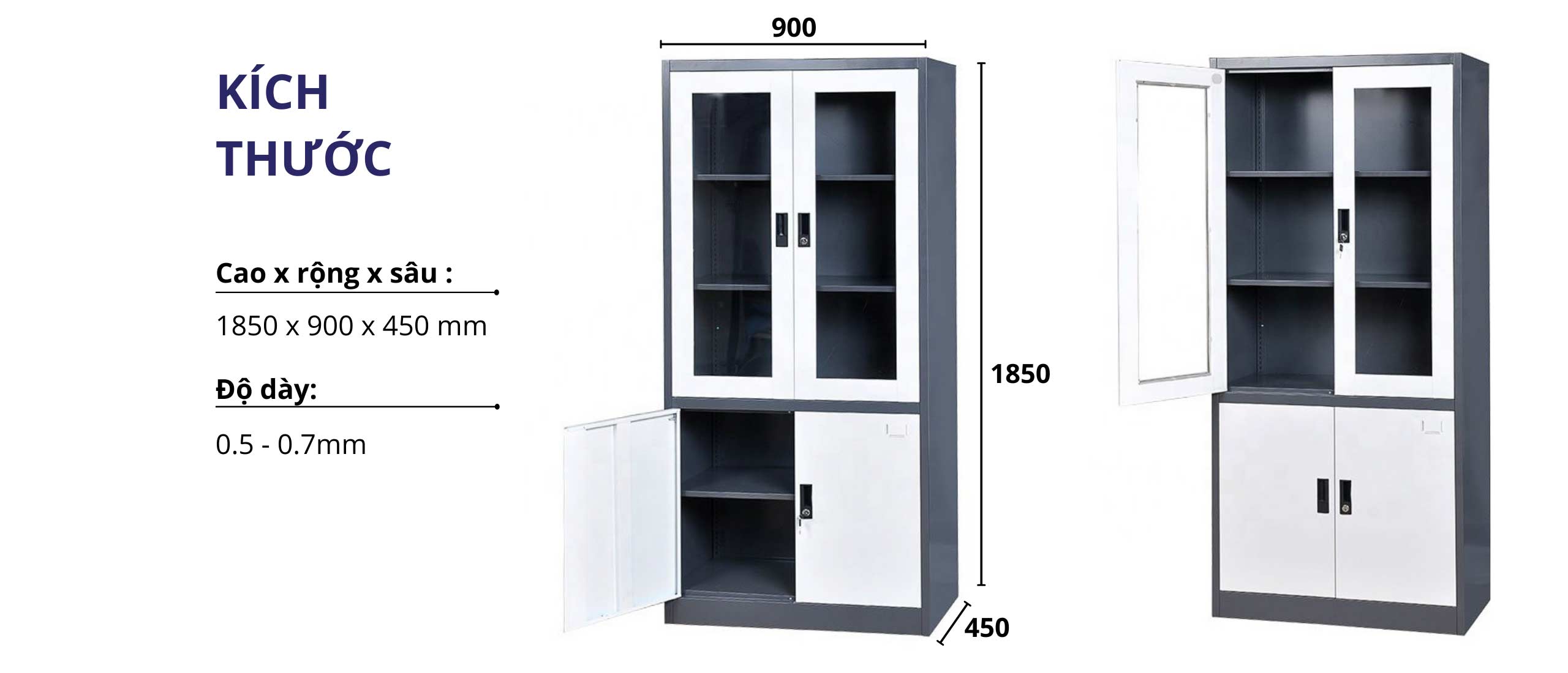 mẫu tủ văn phòng