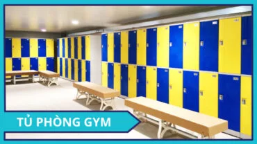 Gymers yên tâm tập luyện với tủ đựng đồ an toàn không thể thiếu cho phòng gym