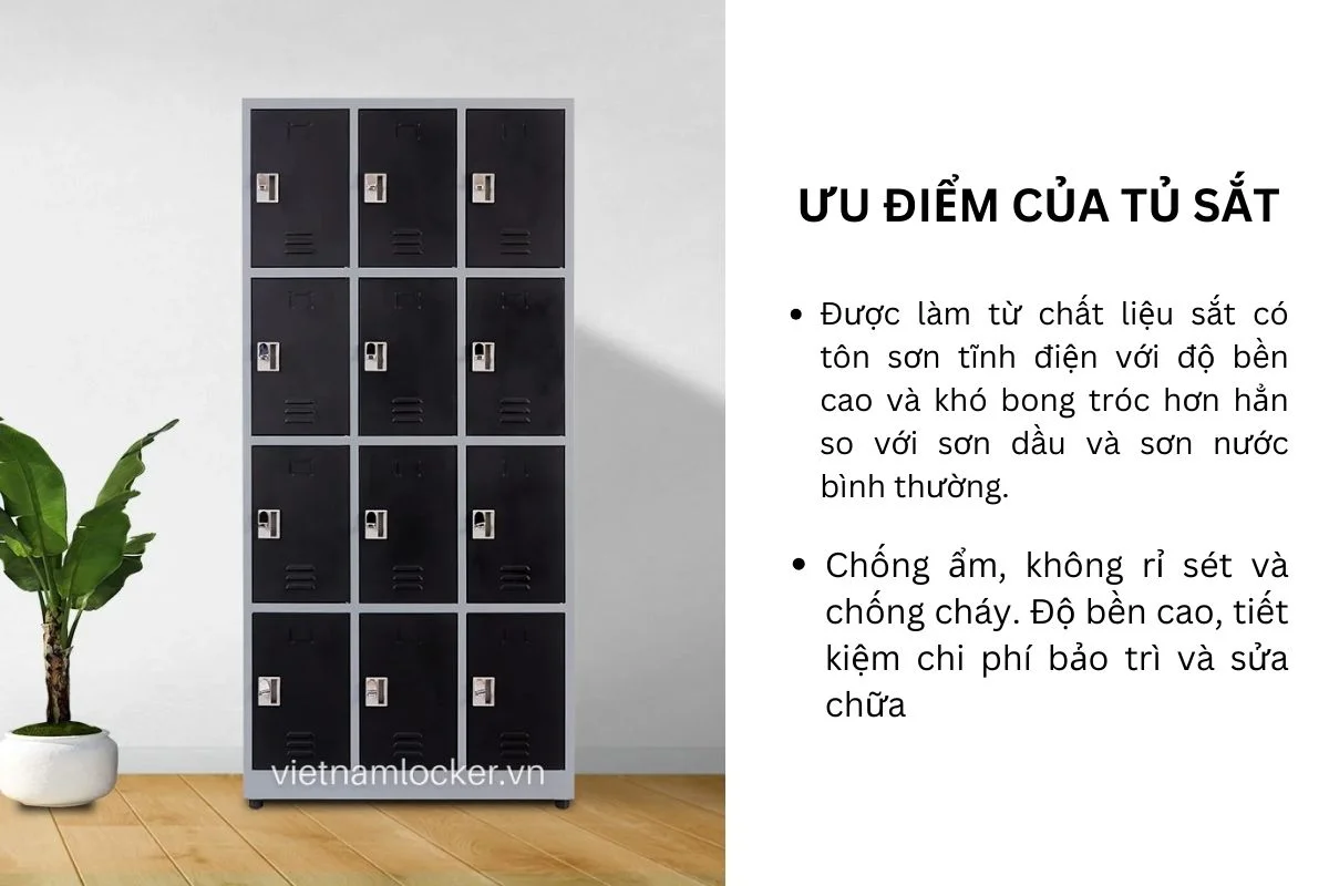 Một số ưu điểm của Tủ sắt – dòng 320L