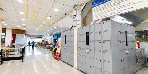 Tủ đồ thông minh tại siêu thị